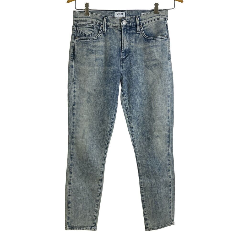 Agolde Sophie Crop Skinny 26 Womens Bristol Distressed Jeans Stretch a018-2012
